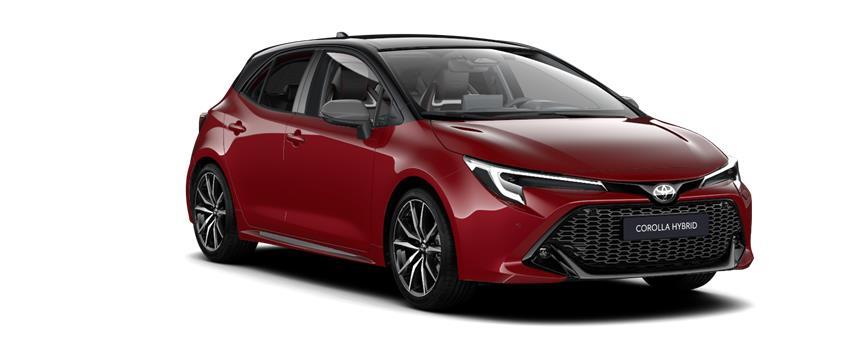 Corolla Hatchback GR SPORT Červená karmínová s černou střechou, frame 3