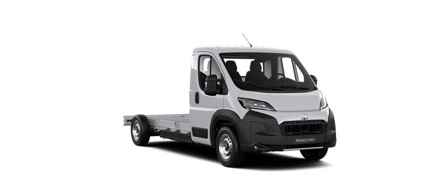 Proace Max Comfort Master Chassis Icy White, frame 3