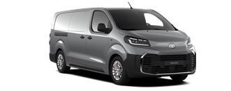 Proace Comfort Master Long/To skydedøre m. Bagklap