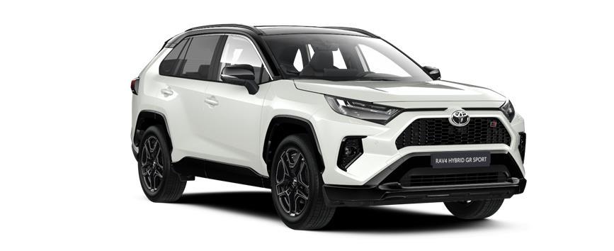 RAV4 GR Sport Platinum Pearl White/Attitude Black, frame 3