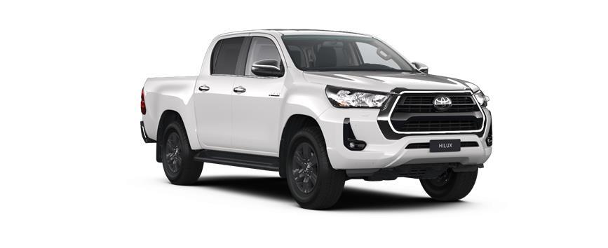 Hilux Active 2-paikkainen Pure White (040), frame 3