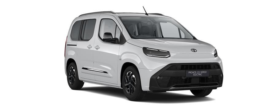 Proace City Verso EV Design Icy White (Solid Paint), frame 3