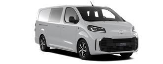 Proace Comfort Plus Lang (L2) 2 skyvedører topphengslet bakluke