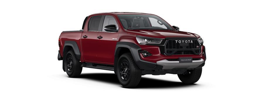 Hilux GR SPORT Vermelho Vulcânico, frame 3