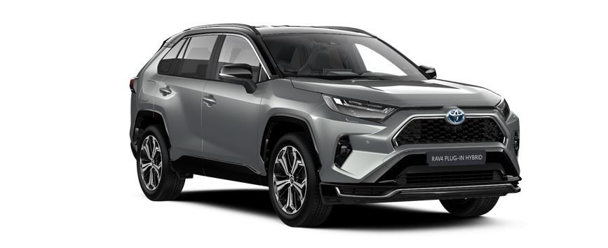 RAV4 PHEV Style Zircon srebrna sa Attitude crnim krovom (2QY), frame 3