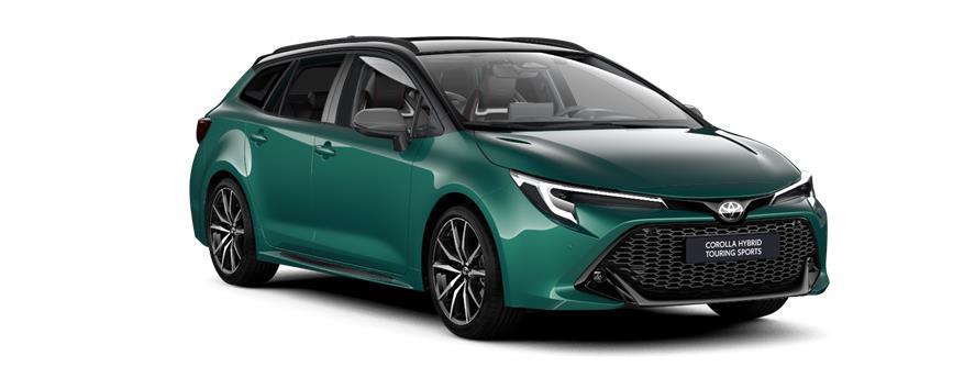 Corolla Touring Sports GR Sport Super Green with Night Sky Black roof (M28), frame 3
