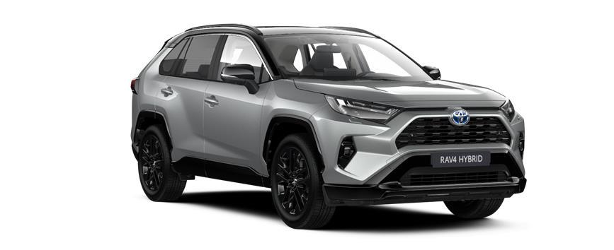 RAV4 Selection Strieborná - zirkónová/Čierna - klasická, frame 3