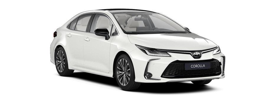 Corolla PRESTIGE + Pure White with black roof (2MQ), frame 3