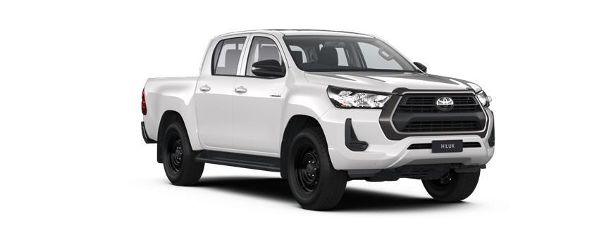 Hilux DLX Super White, frame 3