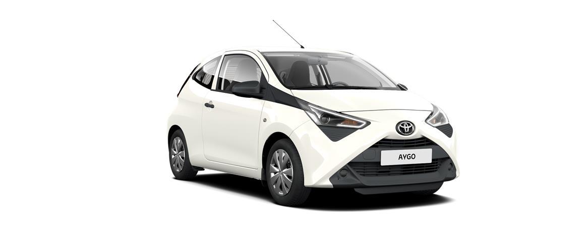 AYGO 3-Türer x 1,0-l-VVT-i 53 kW (72 PS) 5-Gang Schaltgetriebe