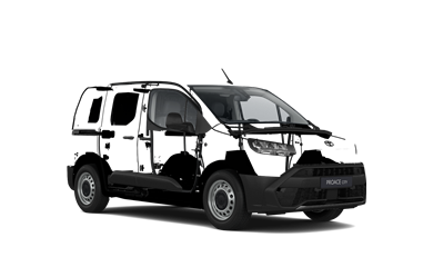 Proace City COMFORT Medium/En skydedør