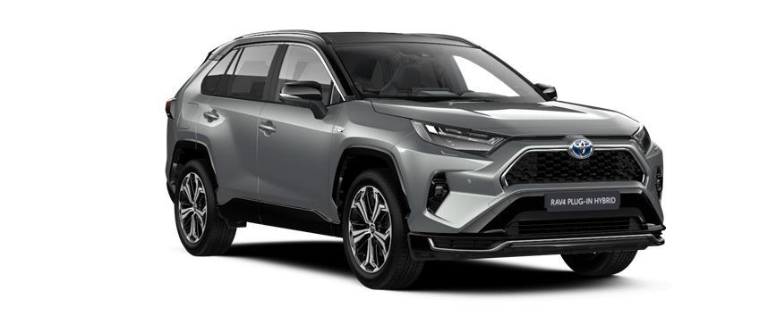 RAV4 Plug-in Hybrid Executive Zircon Silver/Attitude Black, frame 3