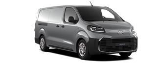 Proace Comfort Master Long/To skydedøre m. Bagklap