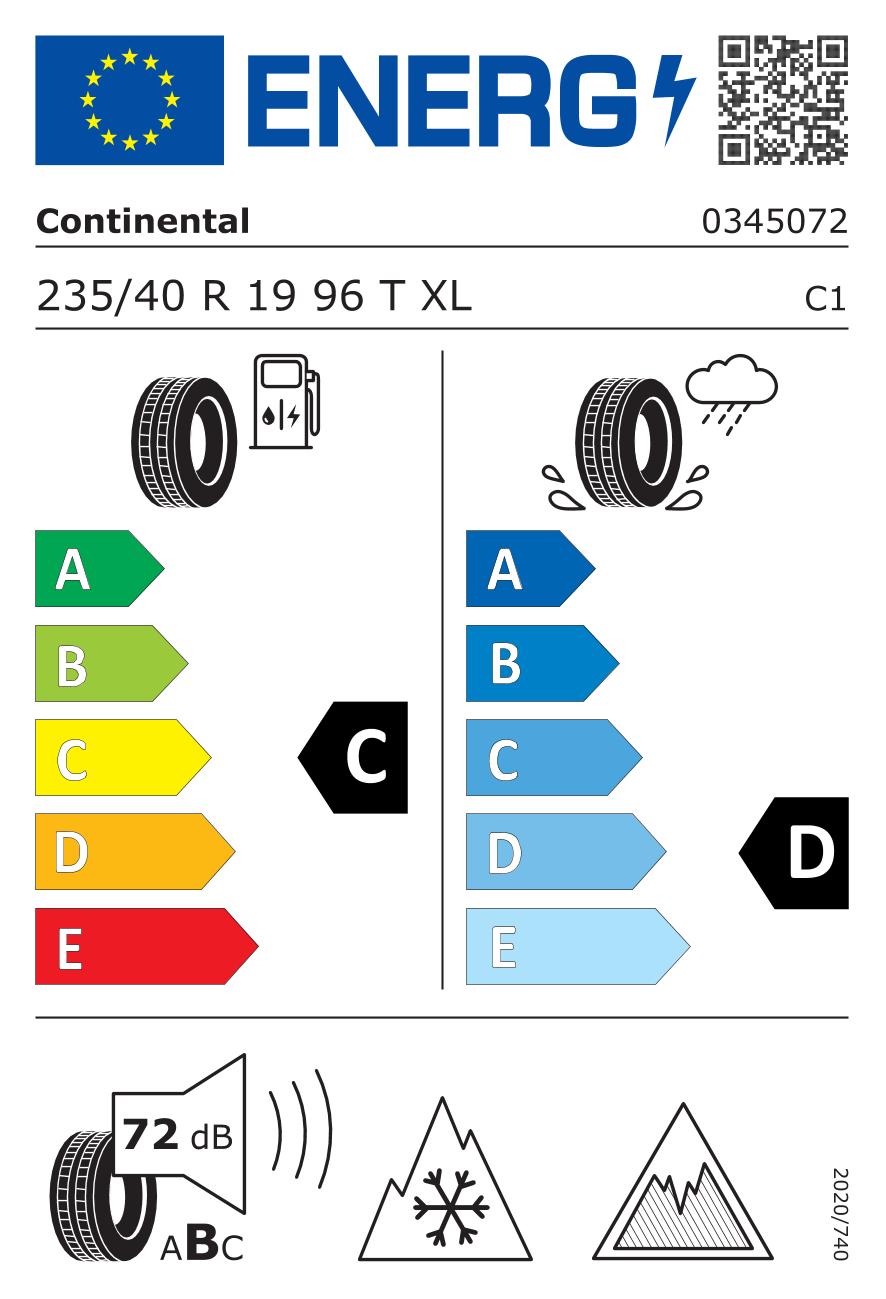 Image of tyre specifications with eprel code 479286