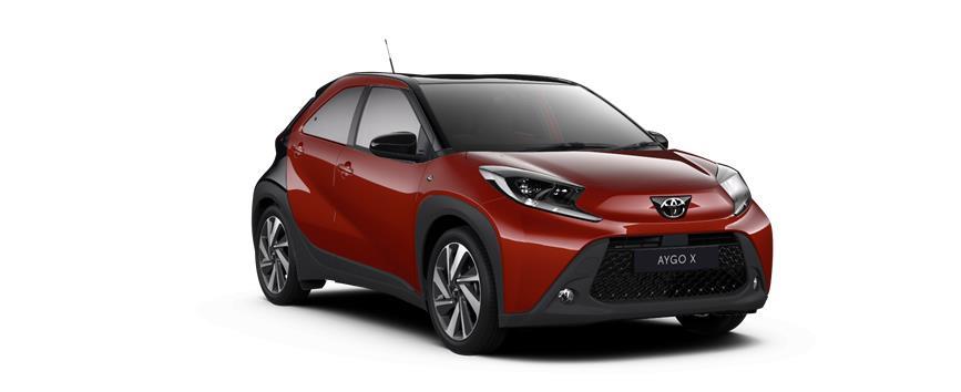 Aygo X Edge Chili Red Bi-tone (Premium Paint), frame 3