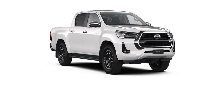 Hilux Invincible Pure White (Solid Paint), frame 3