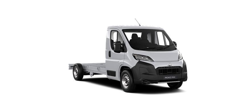 Proace Max Chassis Cab Icy White (Solid Paint), frame 3