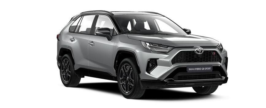 Rav4 GR-Sport Bitone 4WD ვერცხლისფერი, შავი სახურავით (2QY), frame 3