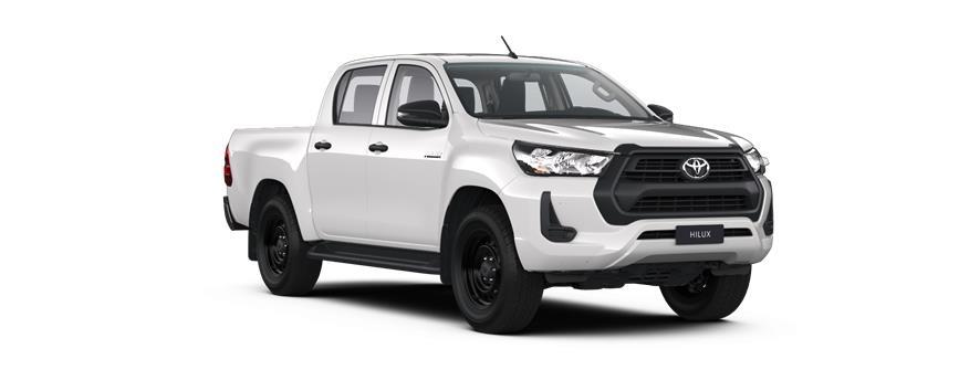 Hilux Diesel D-Cab წმინდა თეთრი (040), frame 3