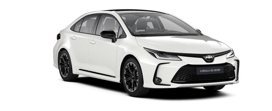 Corolla GR-SPORT (BI-TONE) 1.6 Pure White with black roof (2MQ), frame 3