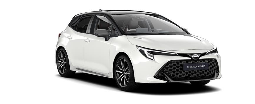 Corolla Hatchback GR-SPORT Pure White with Night Sky Black roof (2NR), frame 3