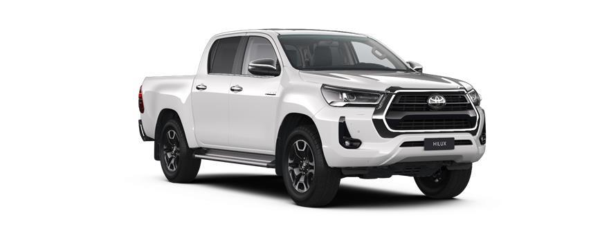 Hilux Executive 48V Super White, frame 3