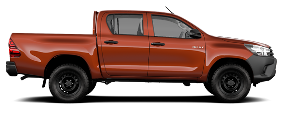 Hilux Versão Trabalho 4x2 Cabina Dupla Caixa Metálica