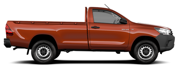 Hilux Versão Trabalho 4x4 Cabina Simples Caixa Metálica