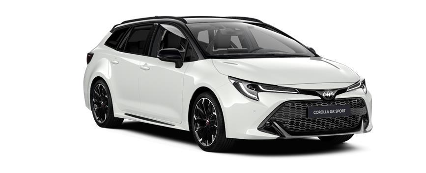 Corolla Touring Sports GR-SPORT Pure White with Night Sky Black roof (2NR), frame 3