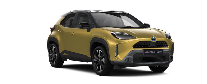 Yaris Cross Premiere Warm Gold with black roof (2VS), frame 3